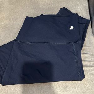 Lululemon leggings dark blue - size 8